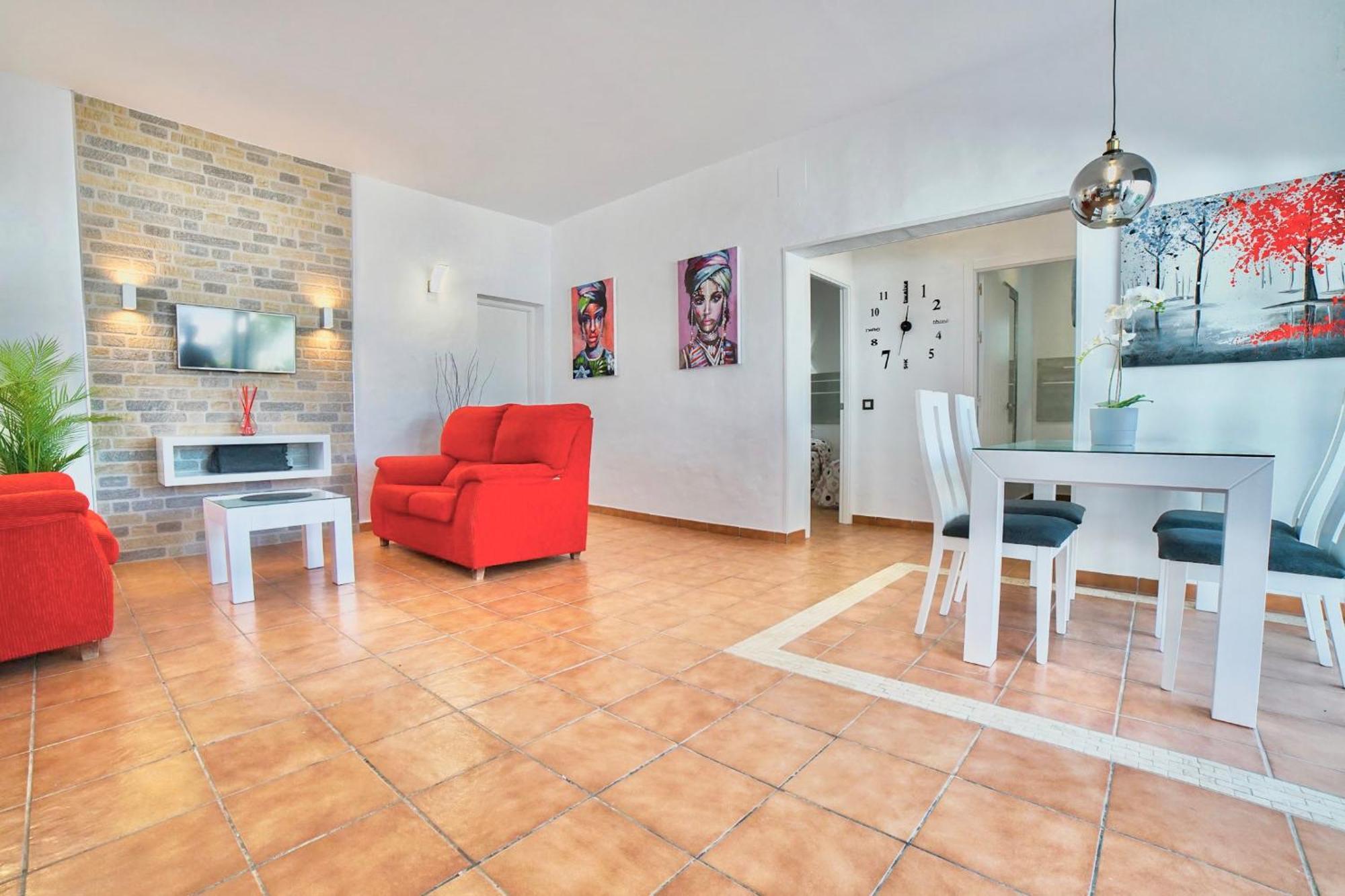 Villa Yuca Con Piscina Privada En Conil De La Frontera Buitenkant foto